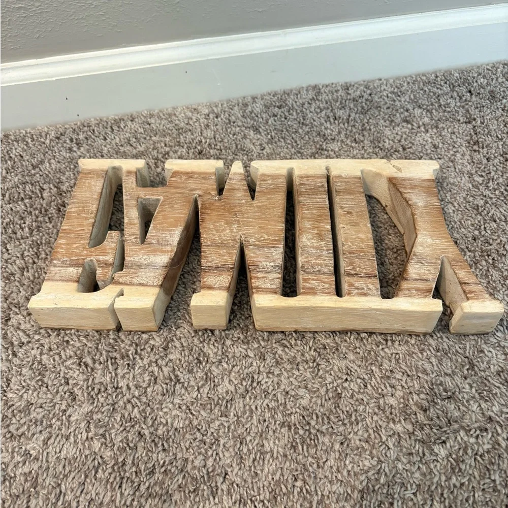 Rustic Multicolor FAMILY Sign - Picture 2 of 4